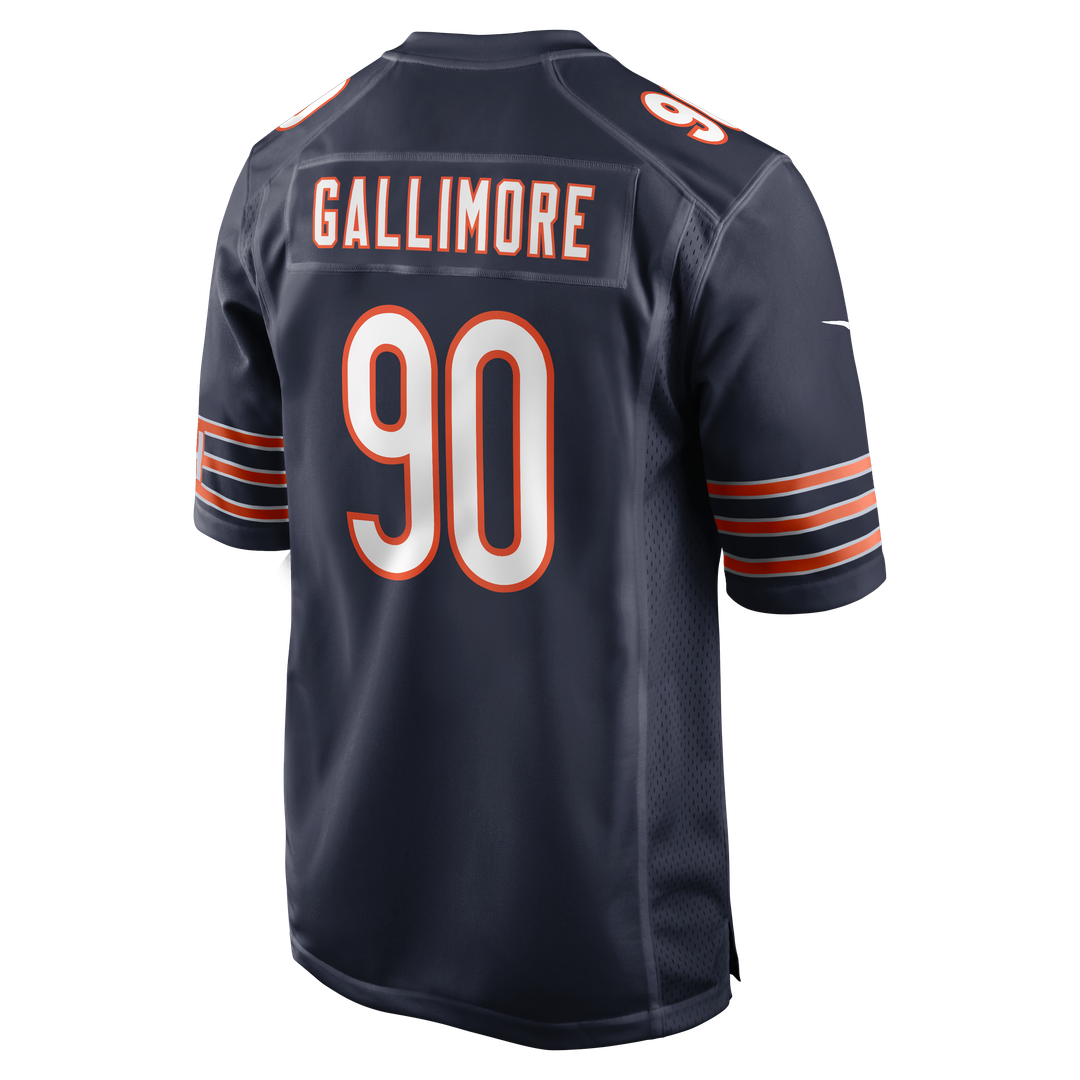 Neville Gallimore Chicago Bears Team Game Jersey - Navy