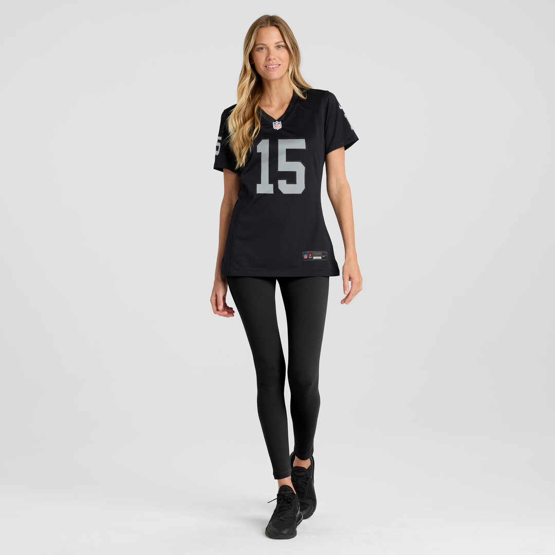 Fernando Mendoza Las Vegas Raiders Women's Team Game Player Jersey - Black