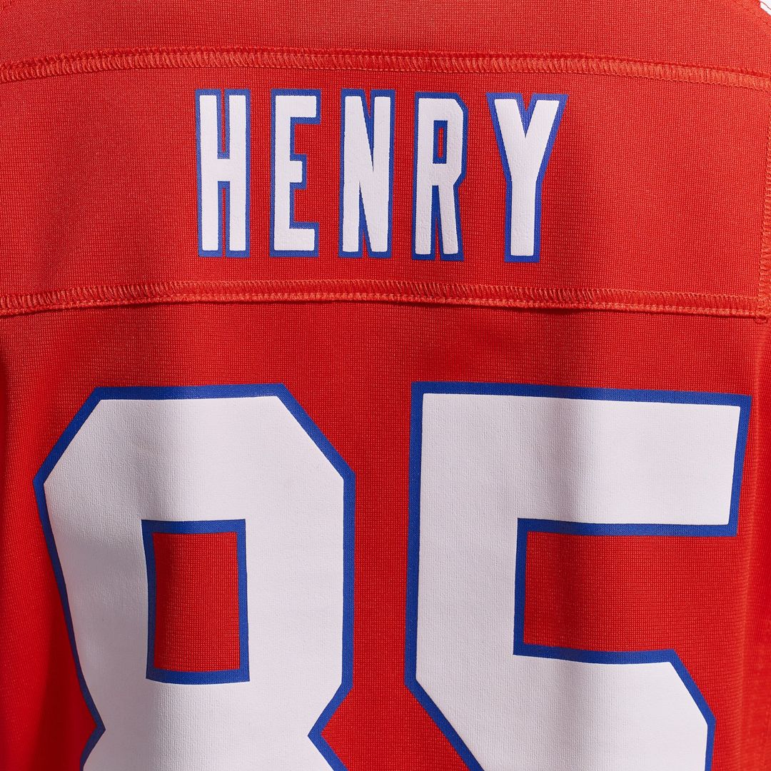 Hunter Henry New England Patriots Women's Team Game Jersey - Red