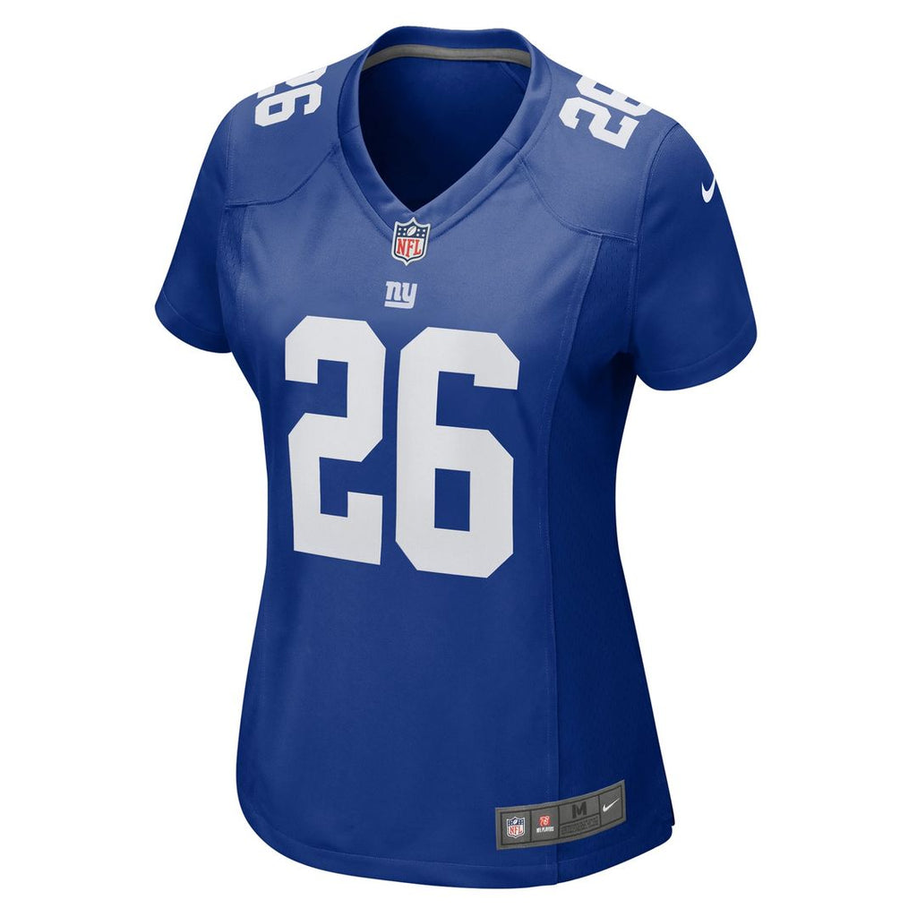 Devin Singletary New York Giants Women's Game Jersey - Royal