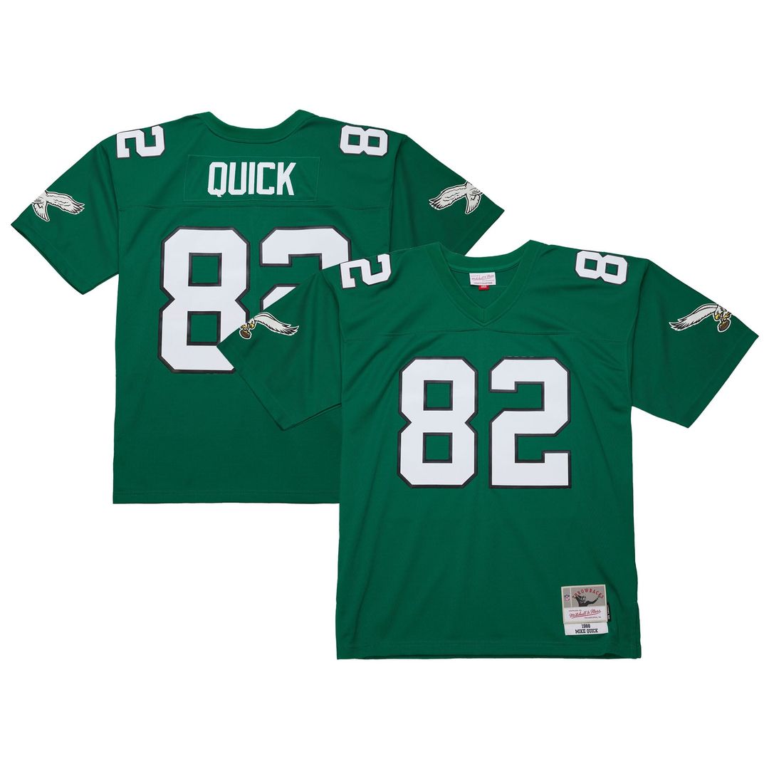 Mike Quick Philadelphia Eagles Legacy Replica Jersey - Kelly Green