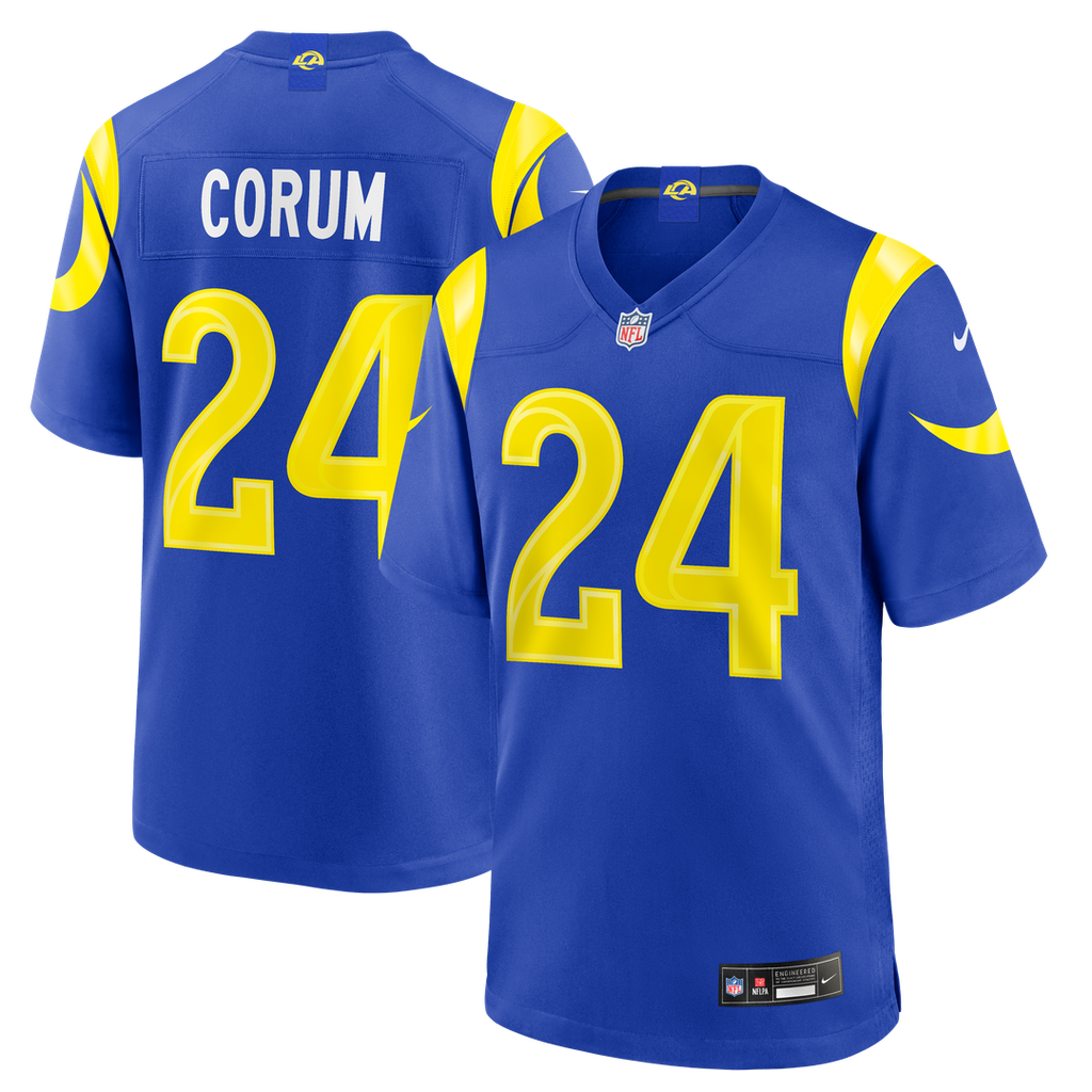Blake Corum Los Angeles Rams Game Jersey - Royal