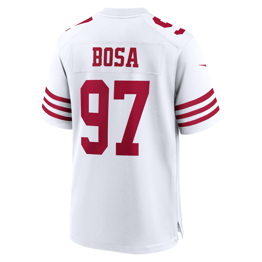 Nick Bosa San Francisco 49ers 80th Anniversary Game Jersey - Scarlet