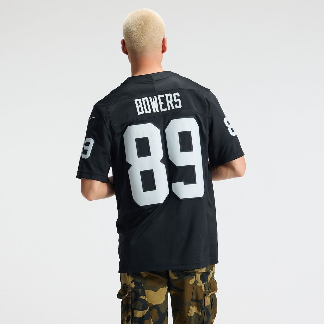 Brock Bowers Las Vegas Raiders Team Vapor F.U.S.E. Stitched Limited Jersey - Black