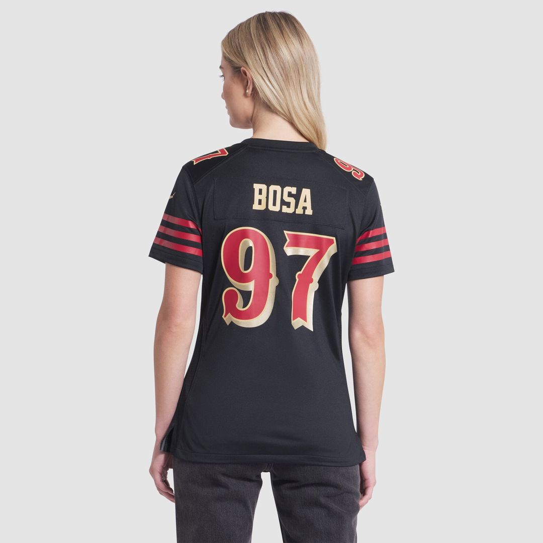 Nick Bosa San Francisco 49ers Women's Rivalries Collection Game Jersey - Black