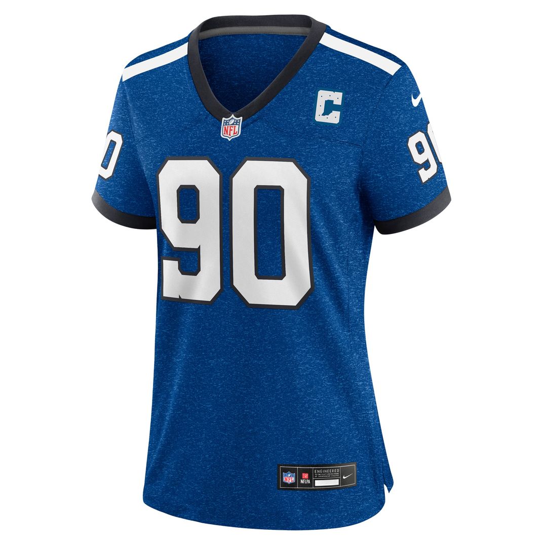 Grover Stewart Indianapolis Colts Women's Indiana Nights Alternate Game Jersey - Royal