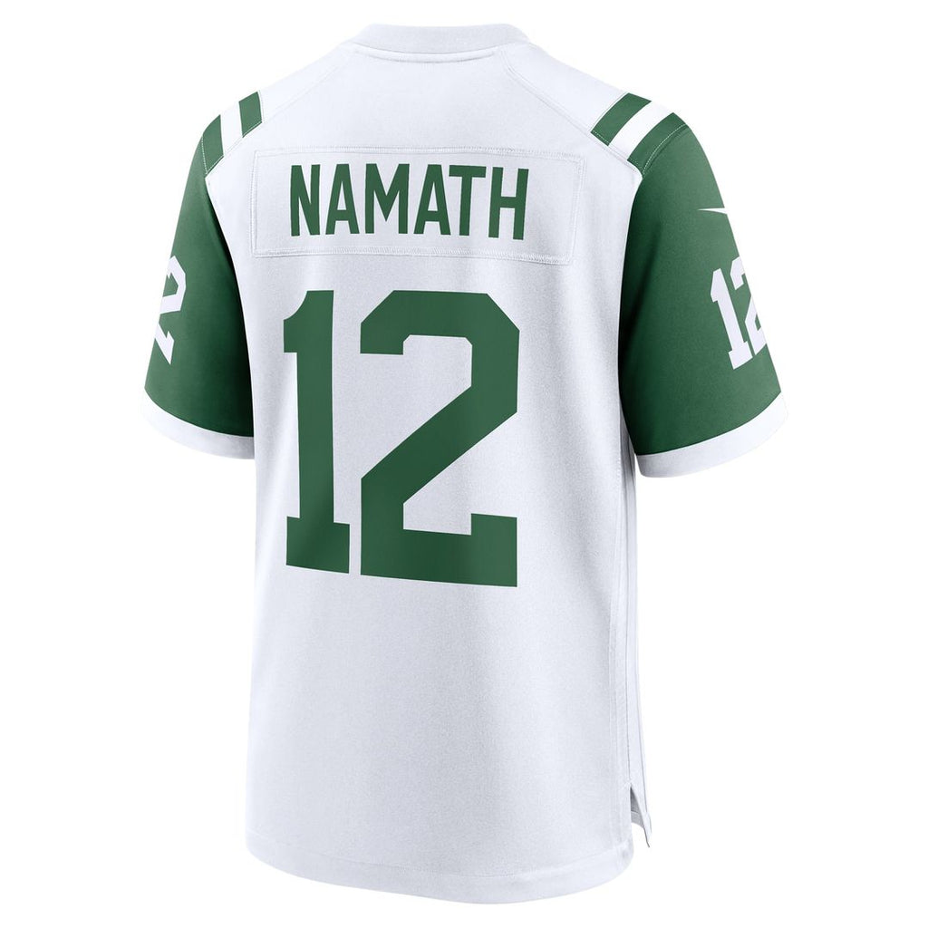 Joe Namath New York Jets Alternate Retired Player Game Jersey - Legacy Black