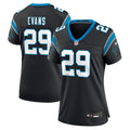 Akayleb Evans Carolina Panthers Women's Team Game Jersey - Black