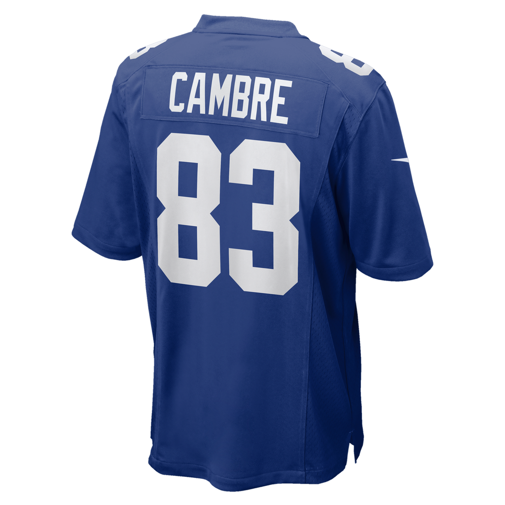 Dalen Cambre New York Giants Team Game Jersey - Royal