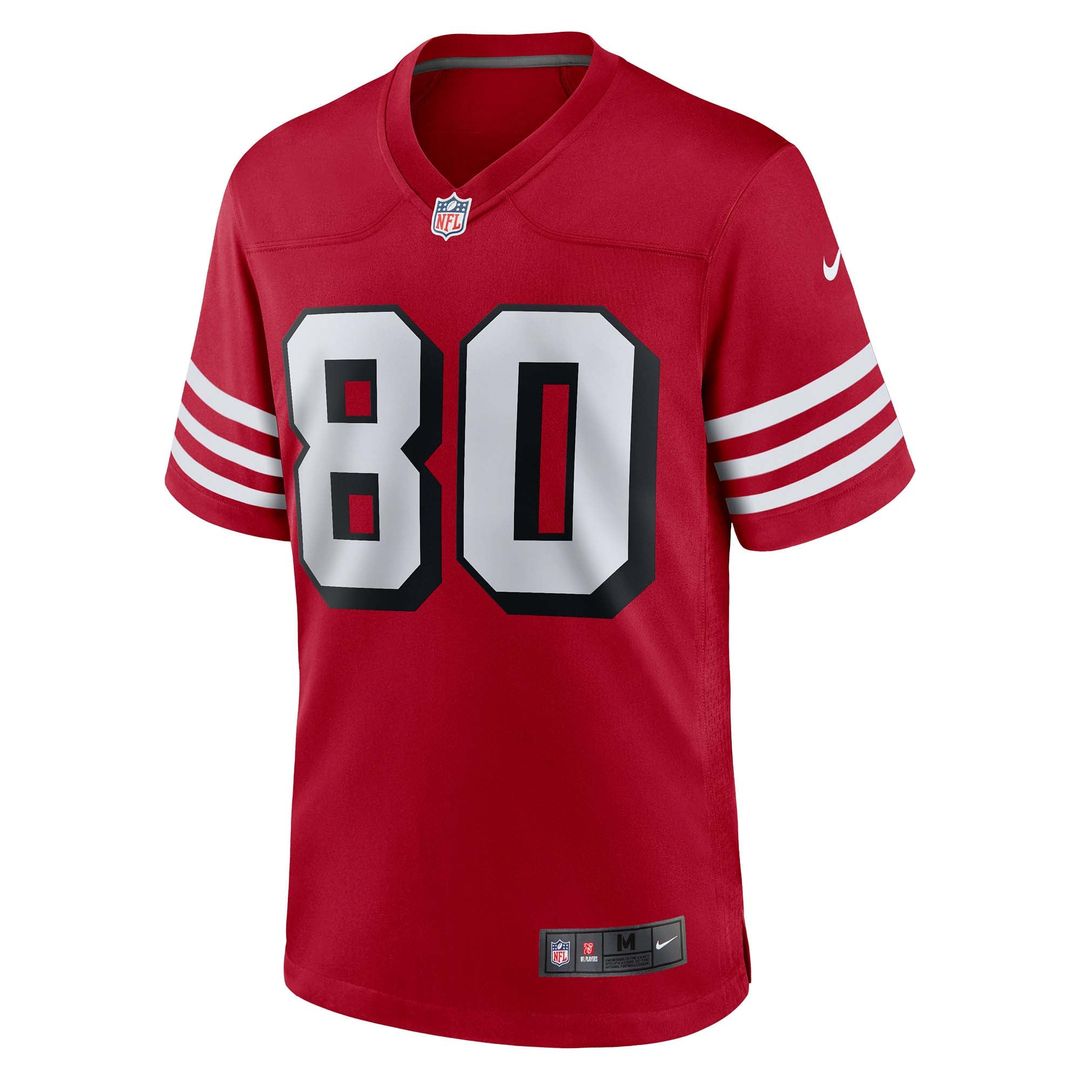 Jerry Rice San Francisco 49ers Retired Player Game Jersey - White