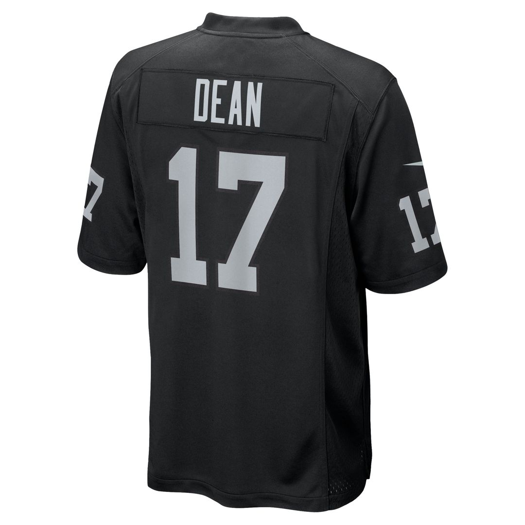 Nakobe Dean Las Vegas Raiders Team Game Jersey - Black
