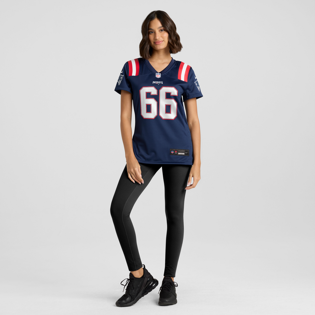 Will Campbell New England Patriots Women's Team Game Jersey - Navy