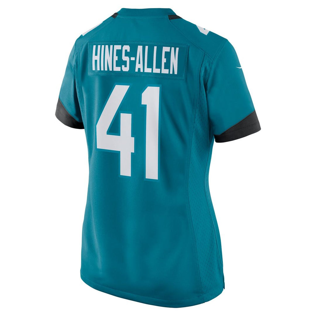 Josh Hines - Allen Jacksonville Jaguars Women's Alternate Player Game Jersey - Black
