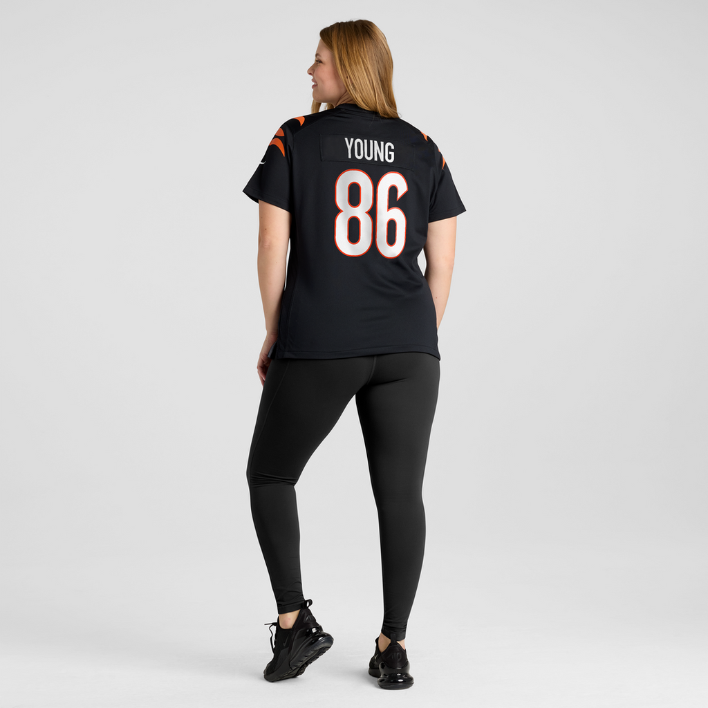 Colbie Young Cincinnati Bengals Women's Team Game Jersey - Black