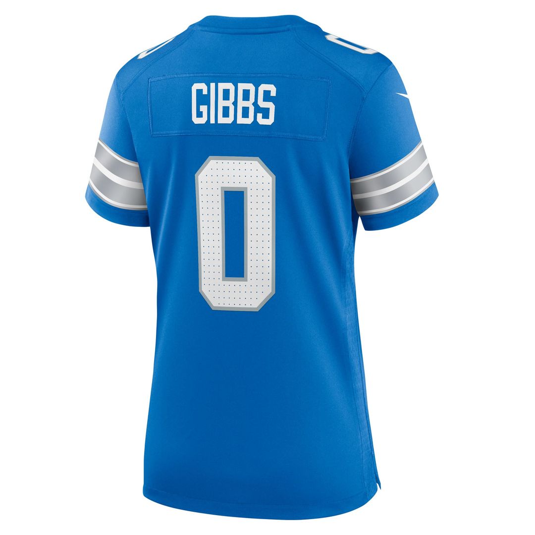 Jahmyr Gibbs Detroit Lions Women's 2nd Alternate Game Player Jersey - Black