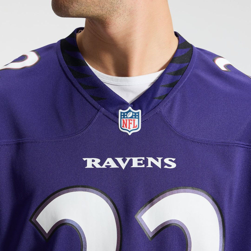 Derrick Henry Baltimore Ravens Team Game Jersey - Purple