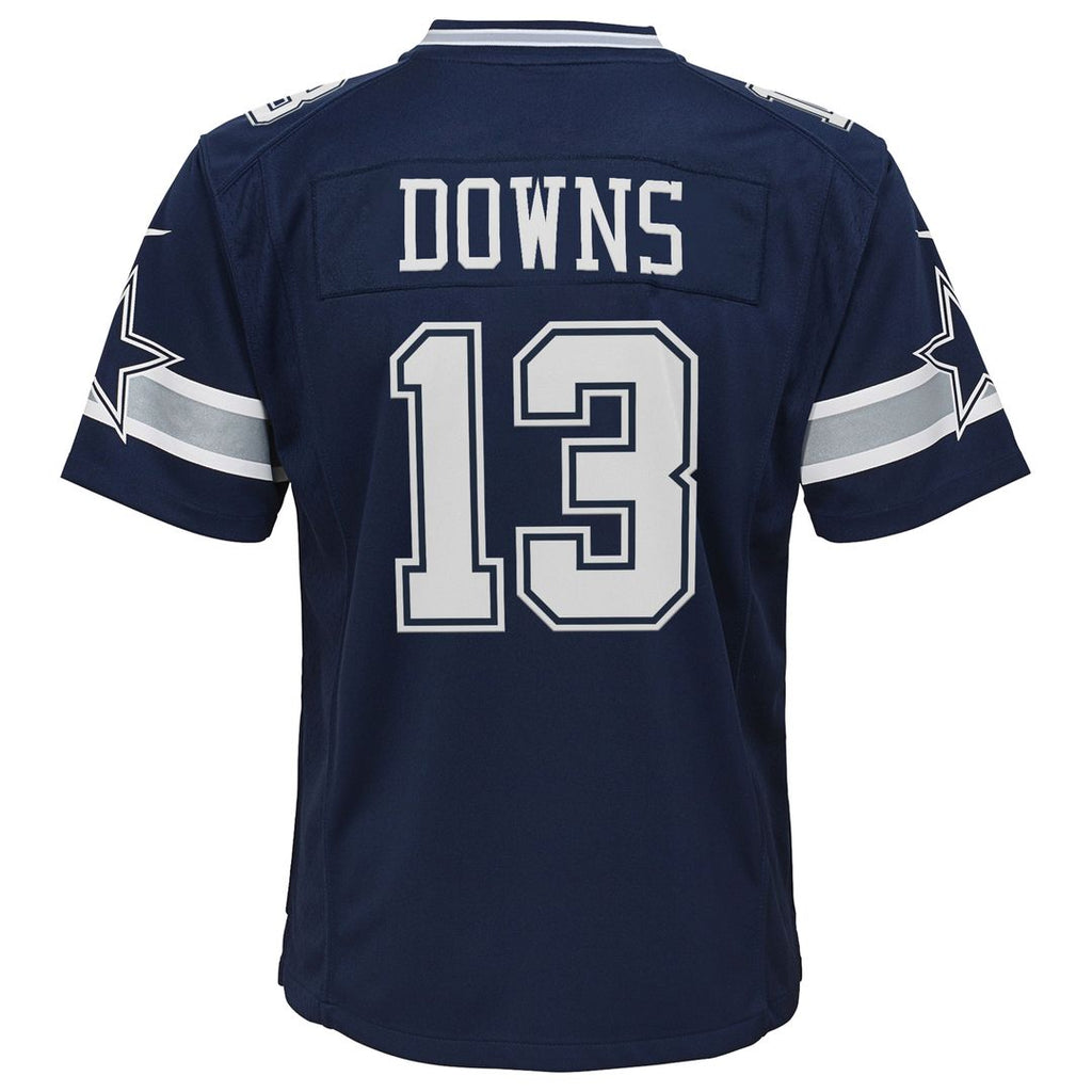 Caleb Downs Dallas Cowboys Youth Team Game Jersey - Navy