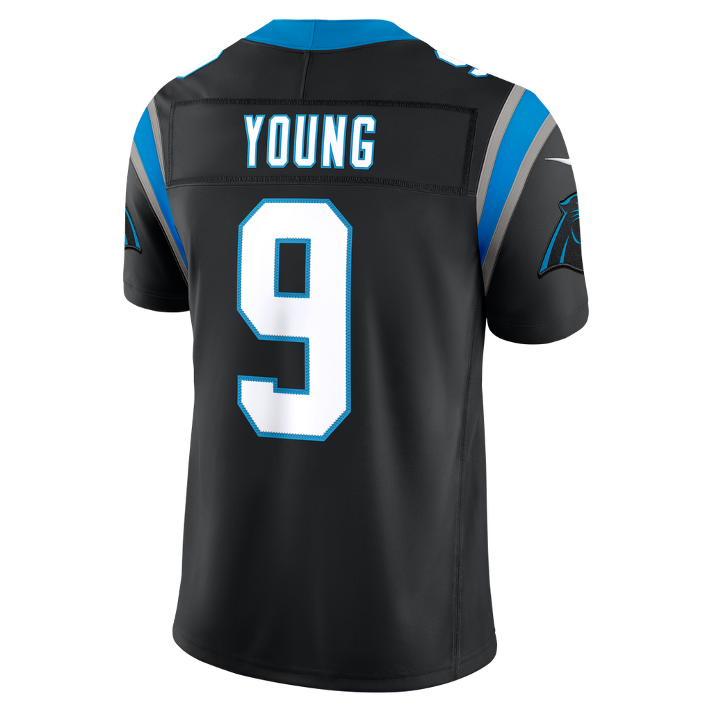 Bryce Young Carolina Panthers Team Vapor F.U.S.E. Stitched Limited Jersey - Black