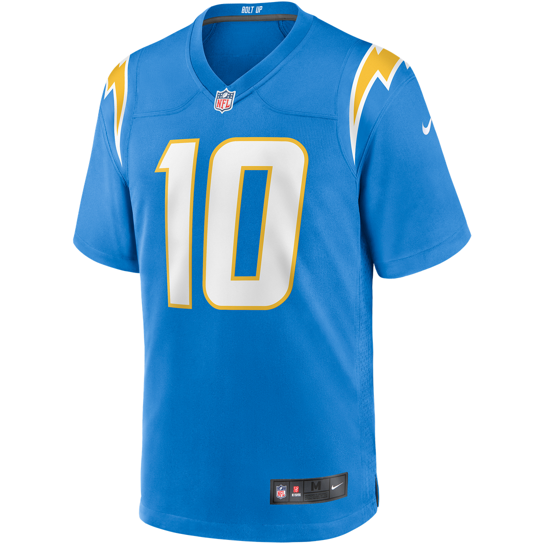 Justin Herbert Los Angeles Chargers Alternate Super Chargers Game Player Jersey - Navy