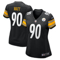 T.J. Watt Pittsburgh Steelers Women's Team Game Jersey - Black