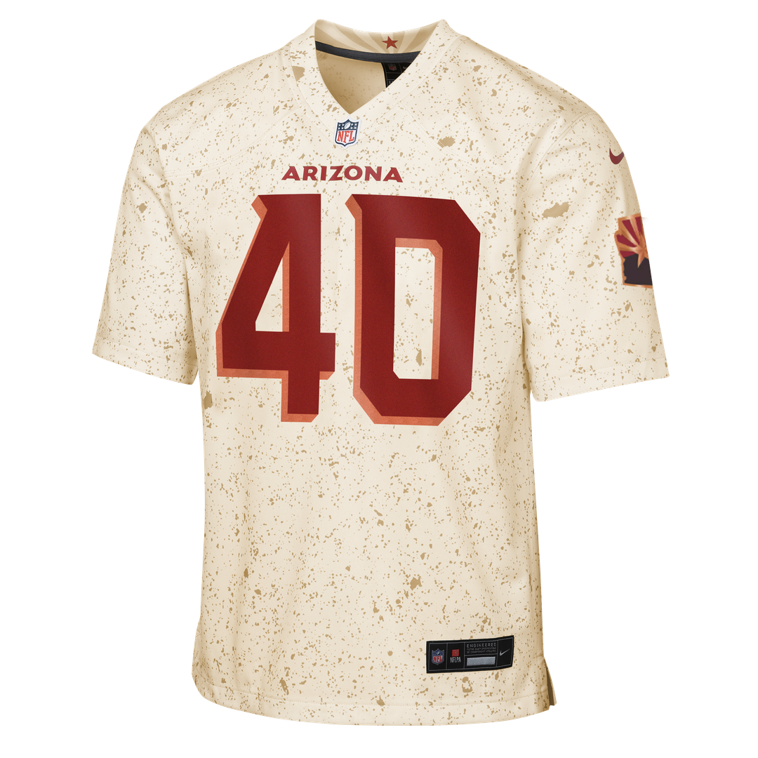 Pat Tillman Arizona Cardinals Youth Rivalries Collection Game Jersey - Natural