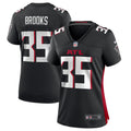 Natrone Brooks Atlanta Falcons Women's Team Game Jersey - Black