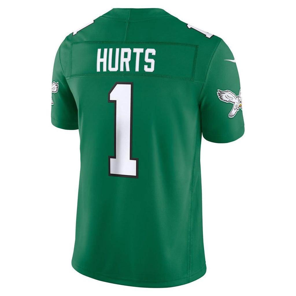 Jalen Hurts Philadelphia Eagles Team Vapor F.U.S.E. Stitched Limited Jersey - Midnight Green