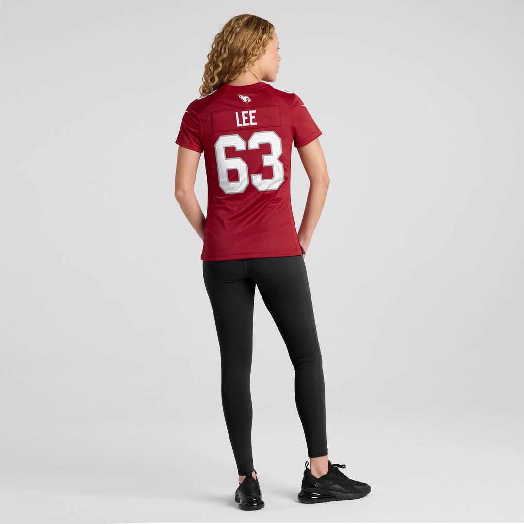 Vershon Lee Arizona Cardinals Women's Team Game Jersey - Cardinal
