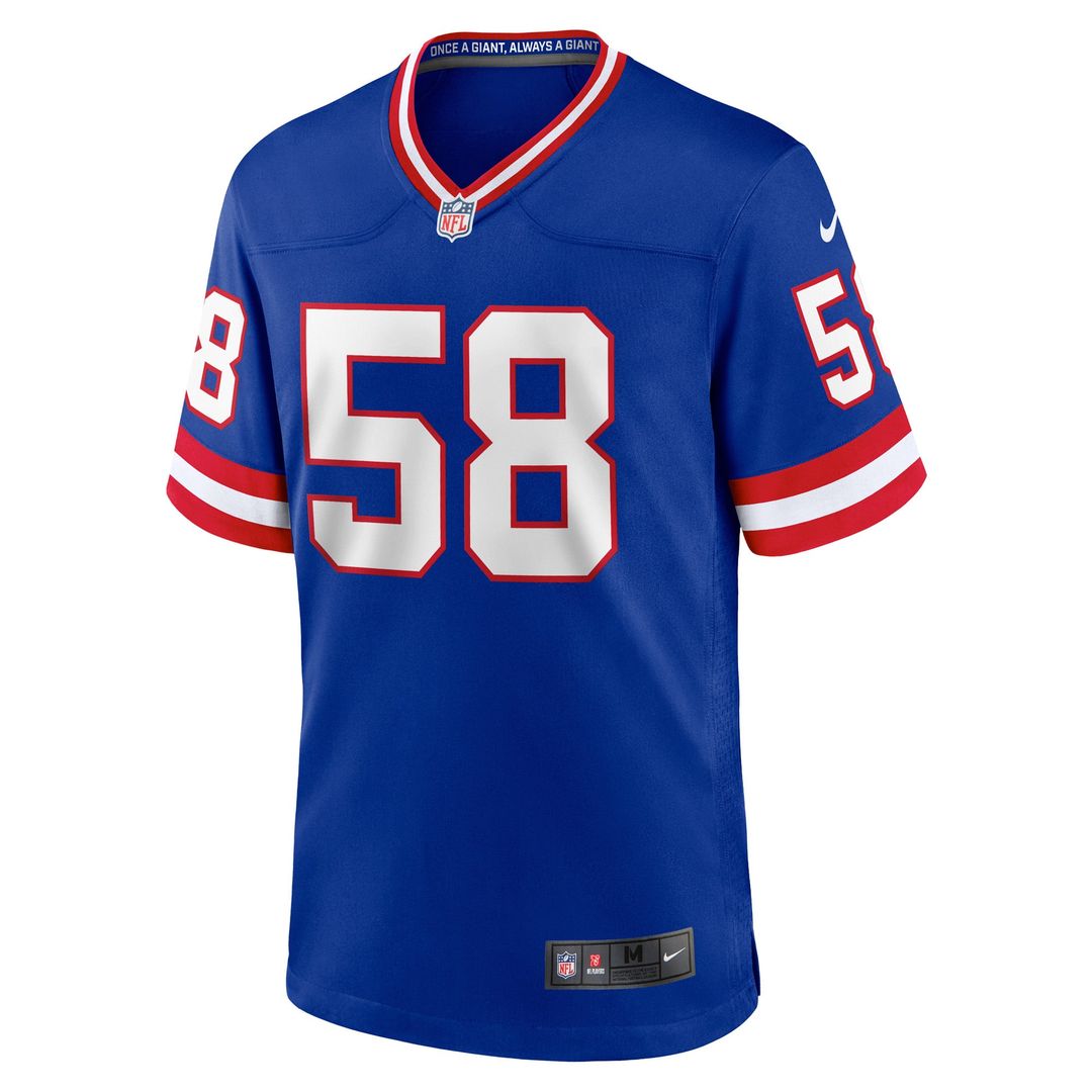 Carl Banks New York Giants Retired Player Alternate Game Jersey - Royal