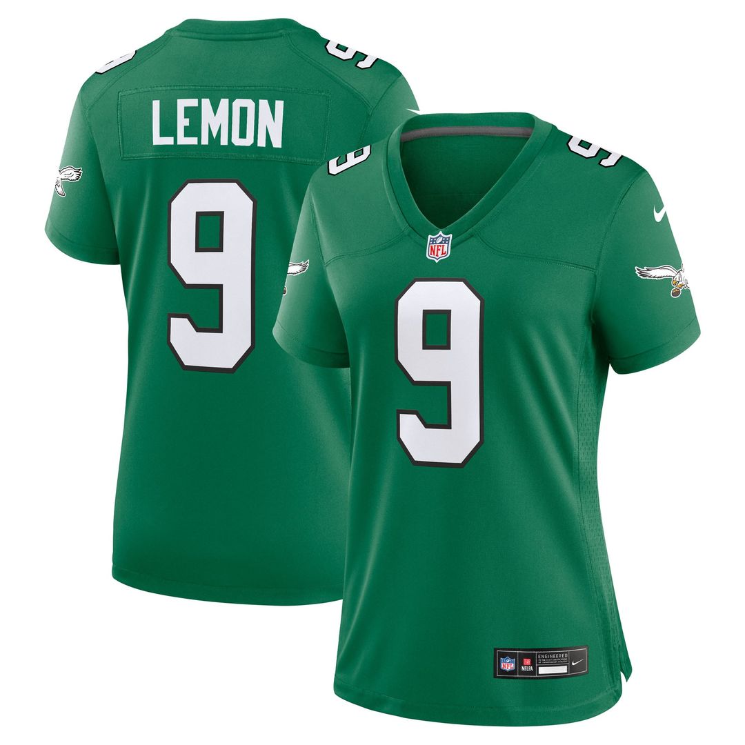 Makai Lemon Philadelphia Eagles Women's Alternate Game Jersey - Kelly Green
