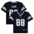 CeeDee Lamb Dallas Cowboys Toddler Player Game Jersey - Navy