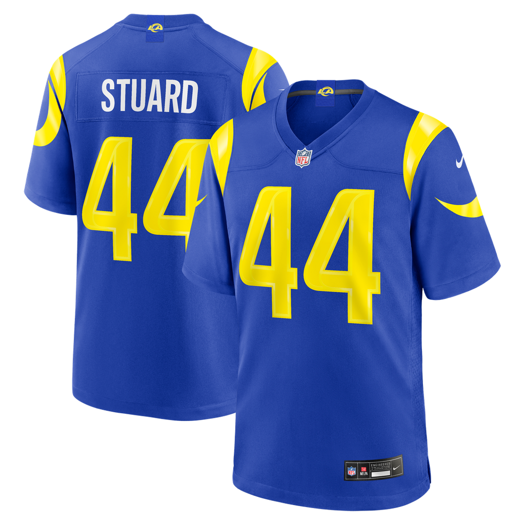 Grant Stuard Los Angeles Rams Team Game Jersey - Royal