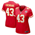 Jack Cochrane Kansas City Chiefs Women's Game Player Jersey - Red