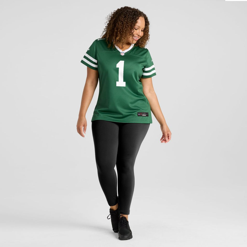 Ahmad Sauce Gardner New York Jets Women's Game Jersey - Legacy Green