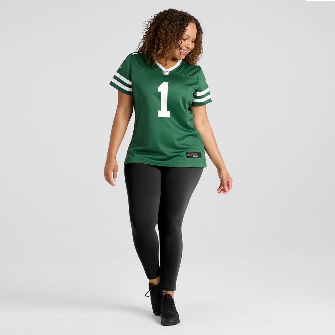 Ahmad Sauce Gardner New York Jets Women's Game Jersey - Legacy Green