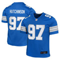 Aidan Hutchinson Detroit Lions Youth Game Jersey - Blue