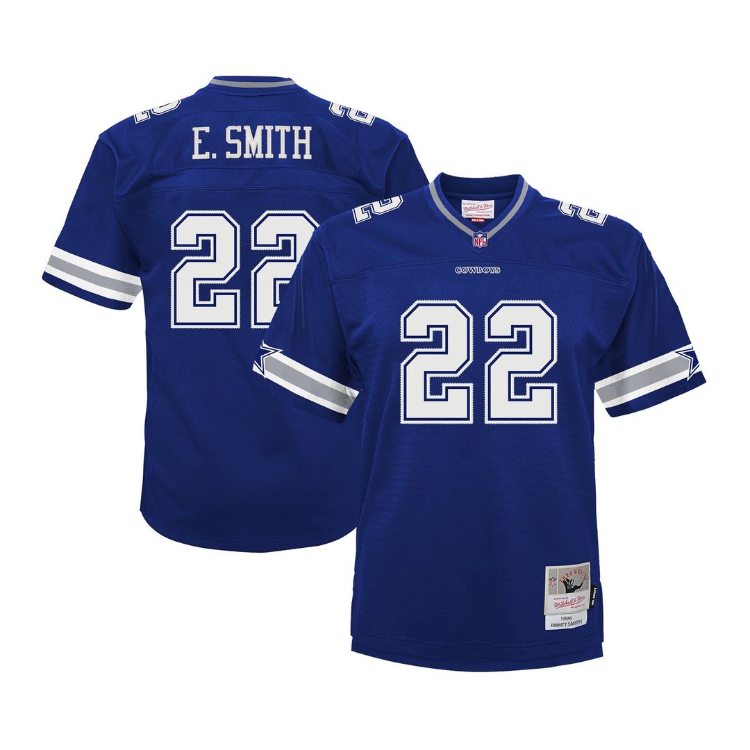 Emmitt Smith Dallas Cowboys Big & Tall 1996 Legacy Retired Player Jersey - Navy