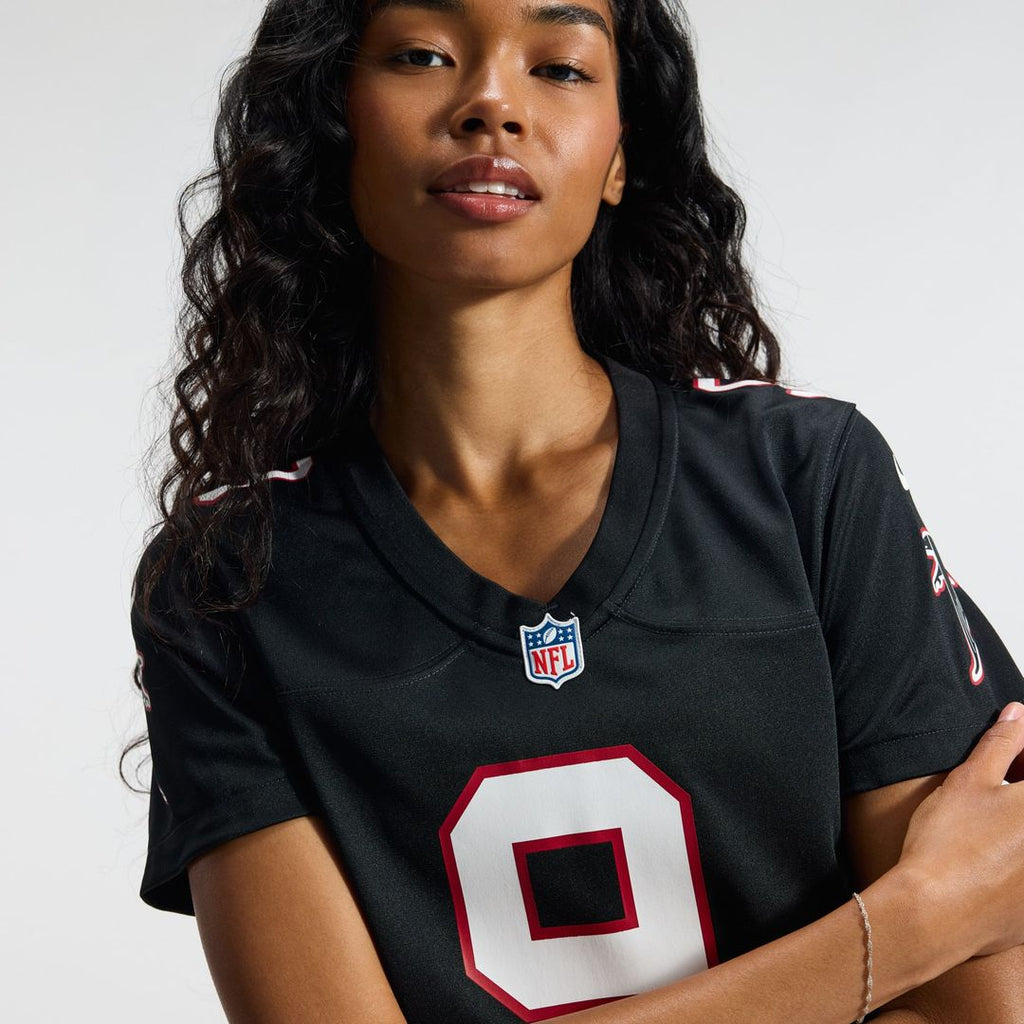 Michael Penix Jr. Atlanta Falcons Women's Alternate Game Jersey - Black