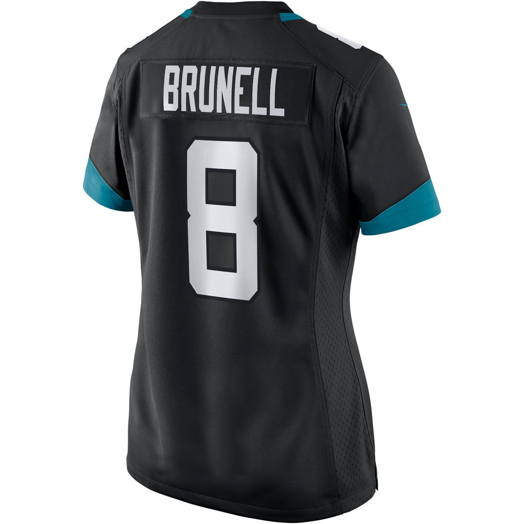 Mark Brunell Jacksonville Jaguars Women's Game Retired Player Jersey - Black