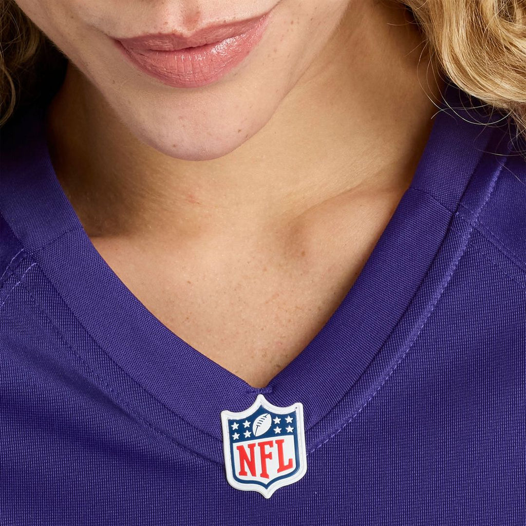 Jay Higgins IV Baltimore Ravens Women's Team Game Jersey - Purple