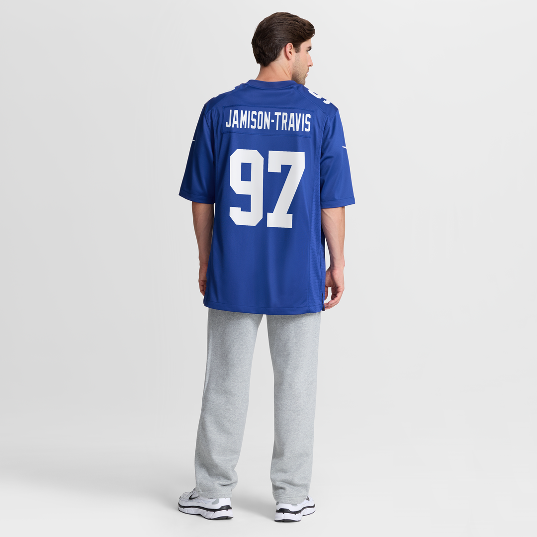 Bobby Jamison - Travis New York Giants Team Game Jersey - Royal
