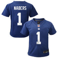 Malik Nabers New York Giants Infant Team Player Game Jersey - Royal