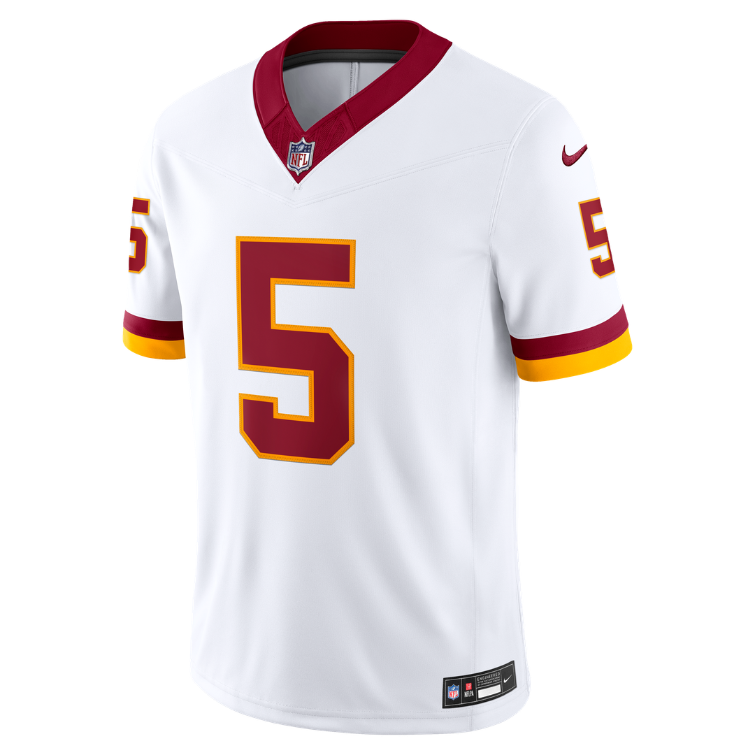 Jayden Daniels Washington Commanders Team Vapor F.U.S.E. Stitched Limited Jersey - Burgundy