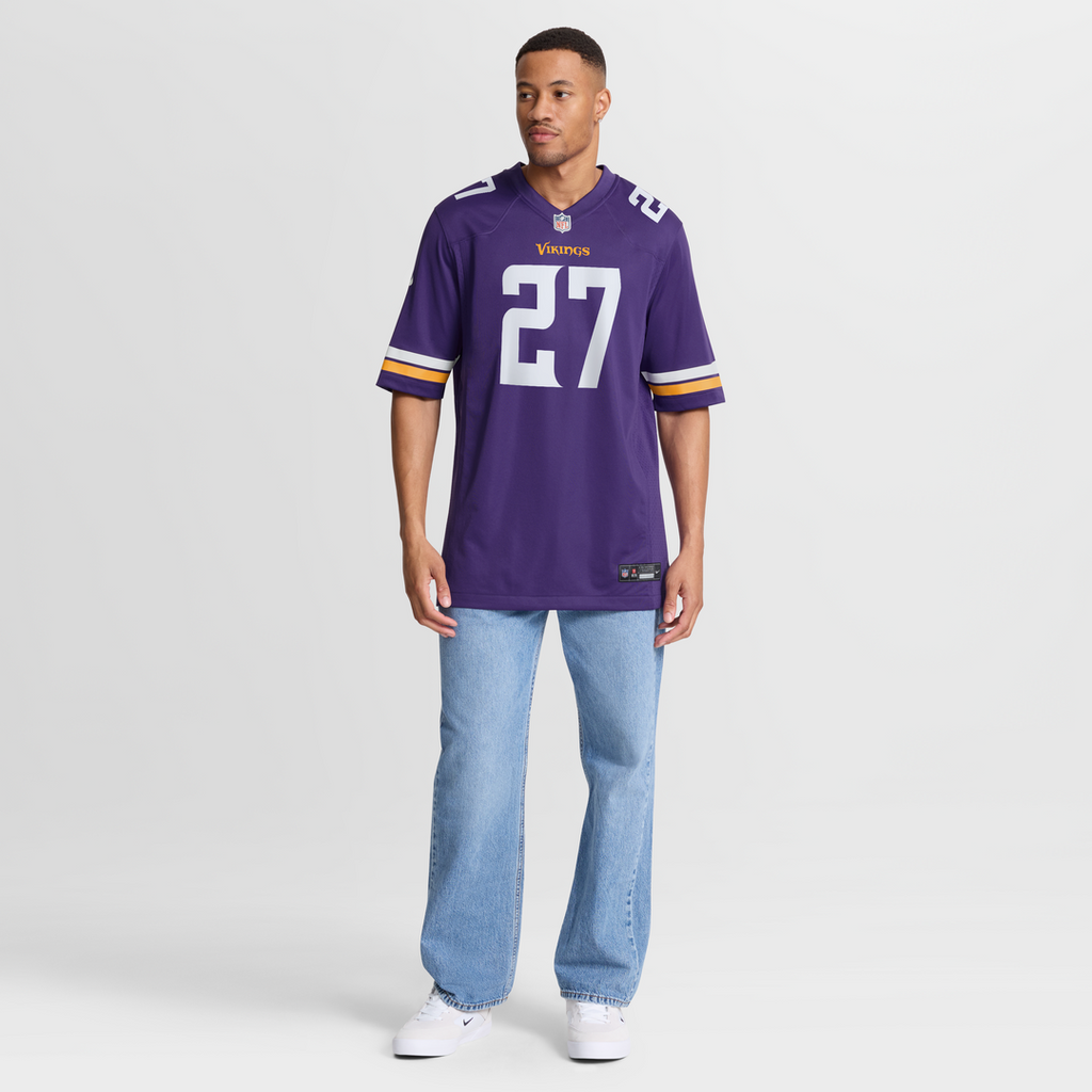 Jordan Mason Minnesota Vikings Team Game Jersey - Purple