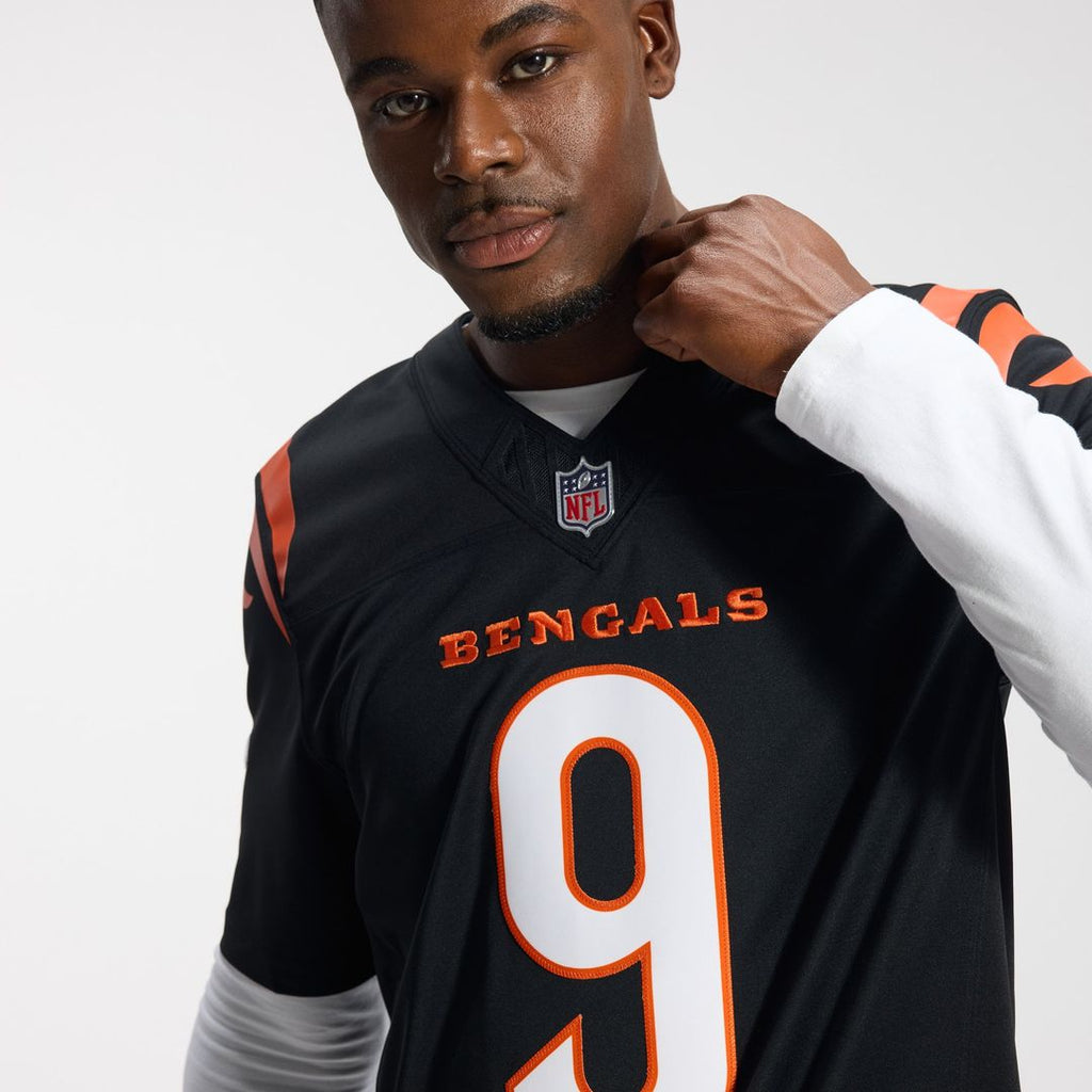 Joe Burrow Cincinnati Bengals Team Vapor F.U.S.E. Stitched Limited Jersey - Black