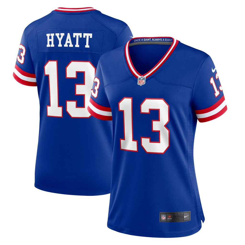 Jalin Hyatt New York Giants Women's Alternate Game Jersey - Century Red