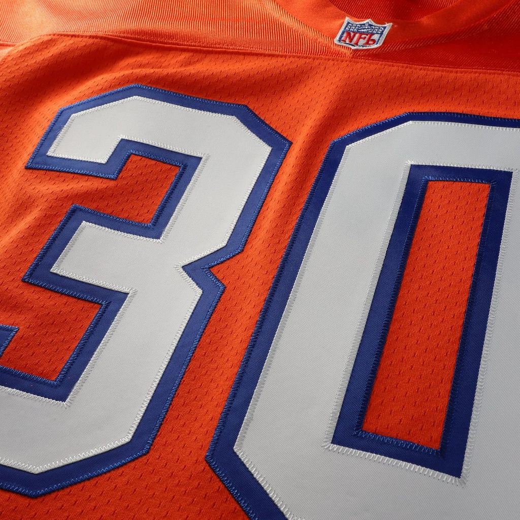 Terrell Davis Denver Broncos 1995 Authentic Throwback Retired Player Jersey - Orange