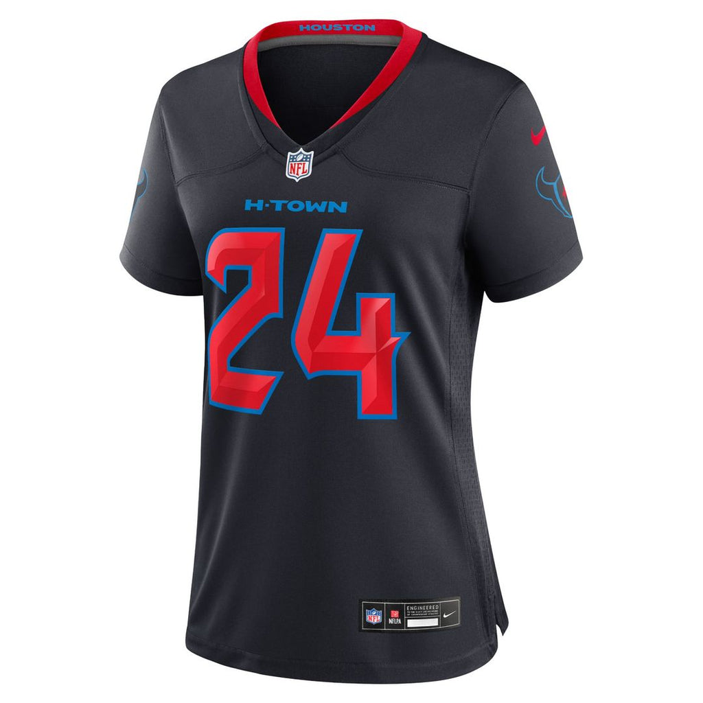 Derek Stingley Jr. Houston Texans Women's Alternate Game Jersey - Navy