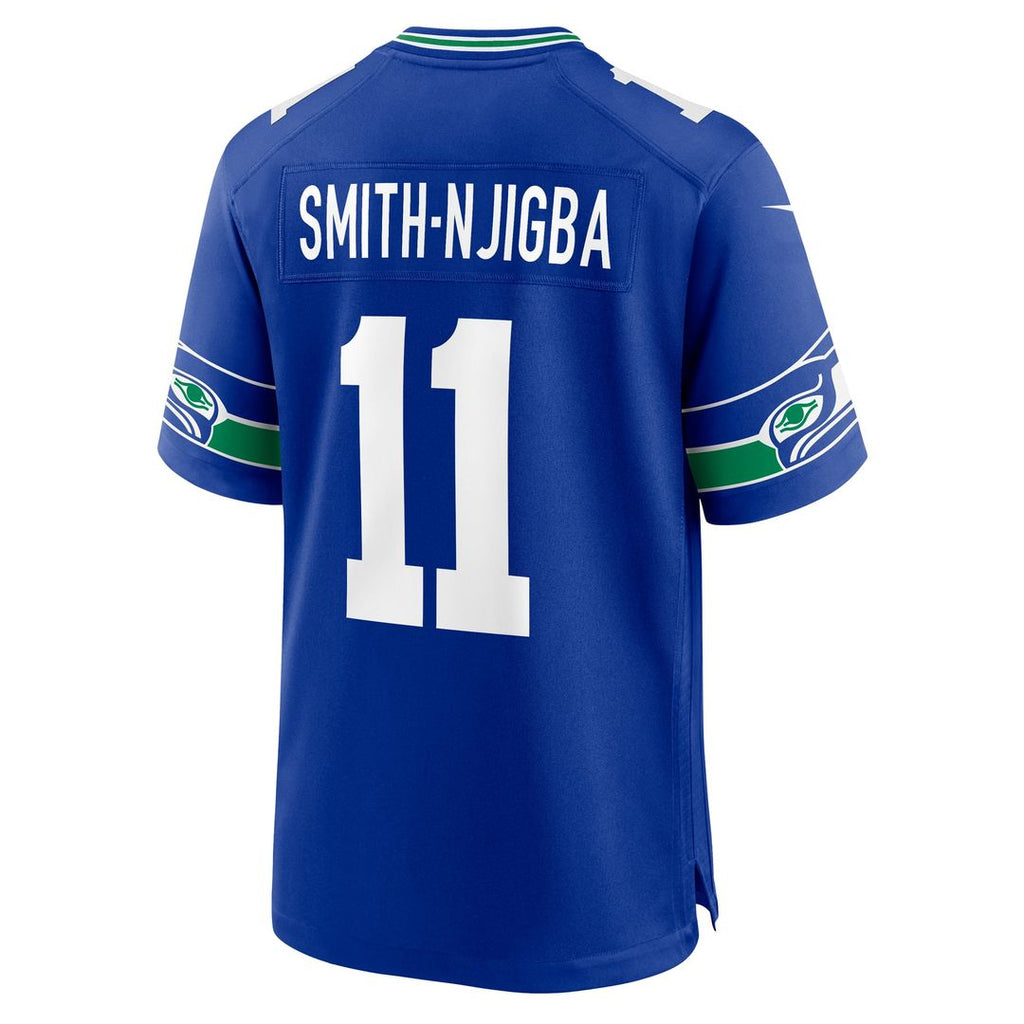 Jaxon Smith - Njigba Seattle Seahawks Game Jersey - White