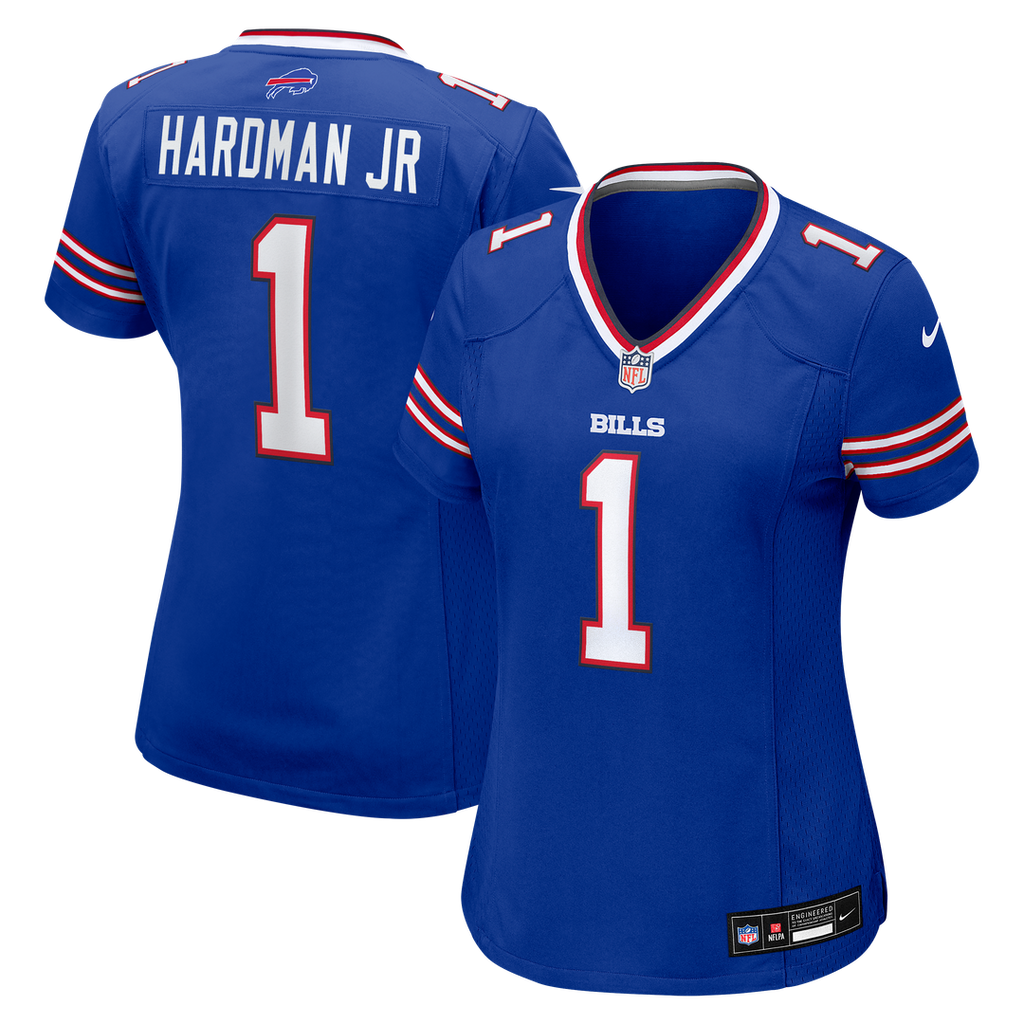 Mecole Hardman Buffalo Bills Women's Team Game Jersey - Royal